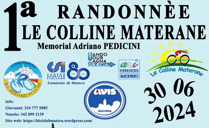 Memorial Adriano PEDICINI - LE COLLINE MATERANE